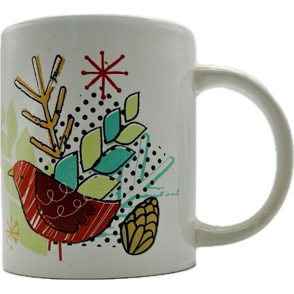 Primitive cardinal coffee mug/cup, microwave, and dishwasher safe - Picture 1 of 6